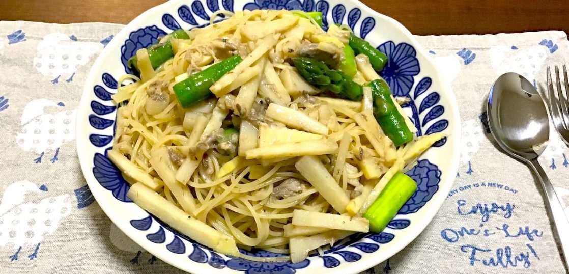 Chef Ropiaさんの動画を見て サバ缶と筍の和風パスタを作ってみた プログラマーになった 中卒 男のブログ